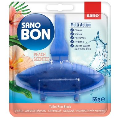 Ароматизатор за тоалетната чиния SANO BON - Праскова