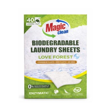 Био препарат за пране на листчета LOVE FOREST - до 40 ПРАНЕТА