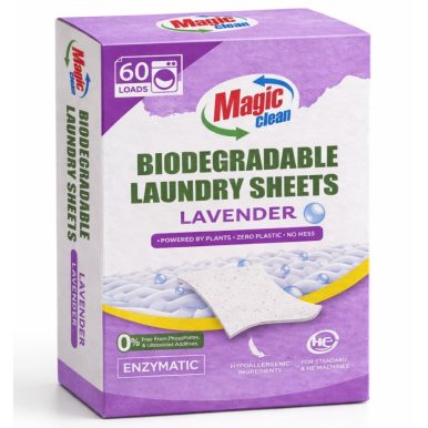 Био препарат за пране на листчета LAVENDER - до 60 ПРАНЕТА