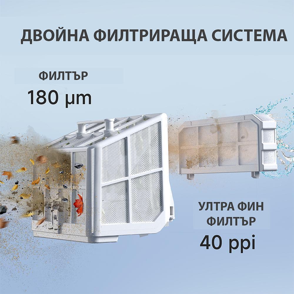 Безкабелен робот за басейни със зарядна станция и двойна филтрация Wybot S2 Pro - Image 11