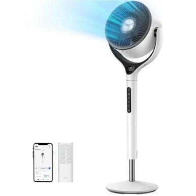Вентилатор Dreo TurboPoly™ Fan 565S WiFi с RGB осветление и 3D завъртане до 120 градуса